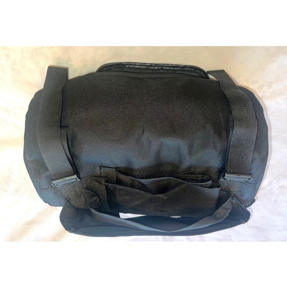 Harley Davidson by SAC Motorcycle Sissy Bar Bag Black Luggage Touring Tail Bag